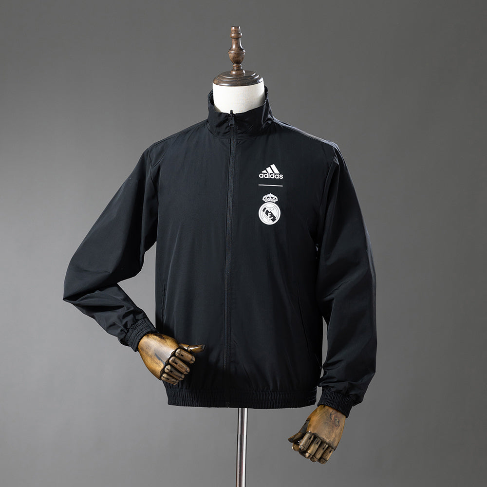 Chaqueta cortavientos reversible del Real Madrid - Black&Black Dragon