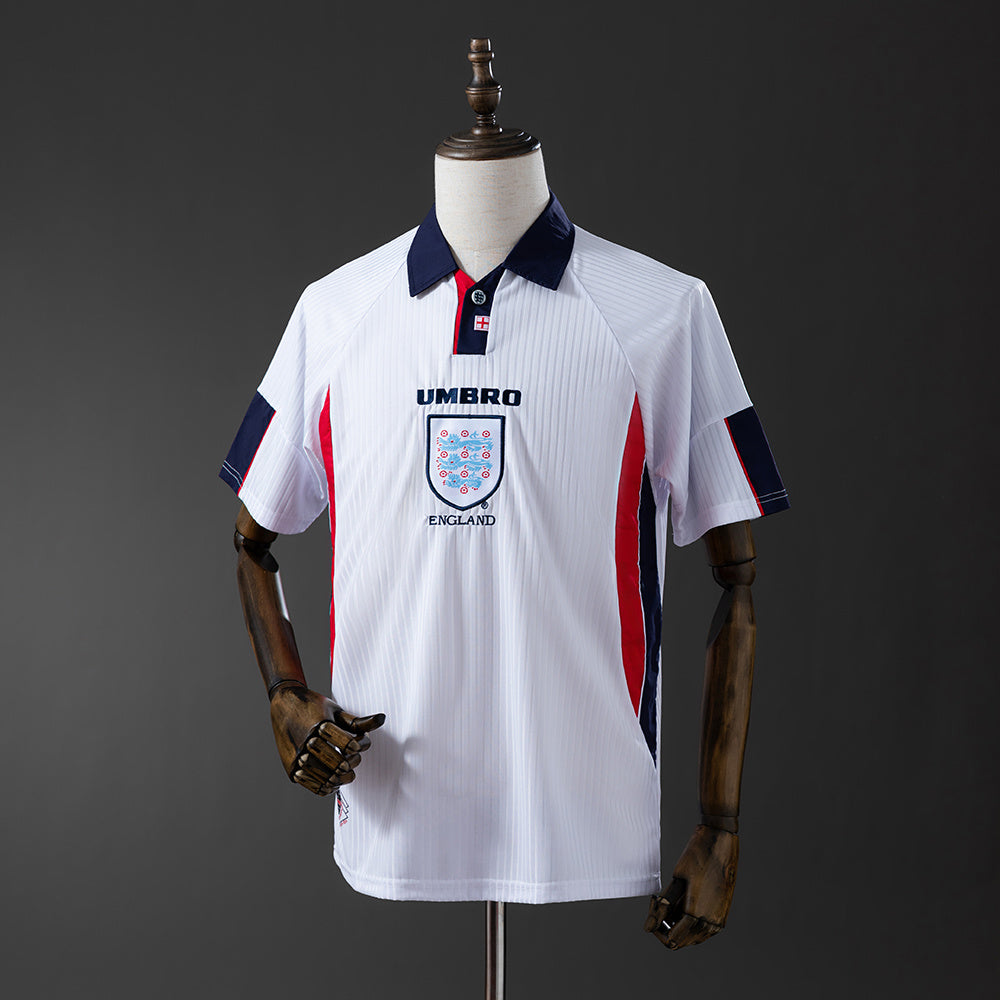 Camiseta retro de Inglaterra de 1998