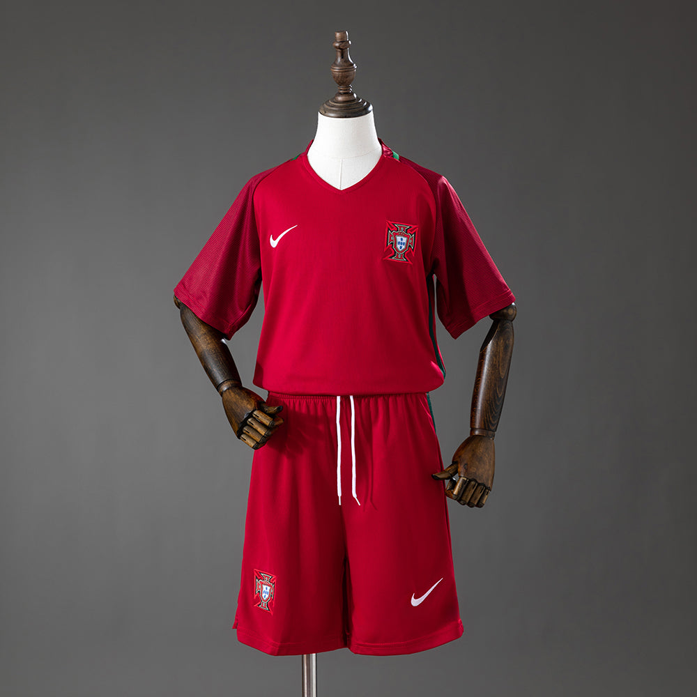 Camiseta infantil retro de Portugal 16/17