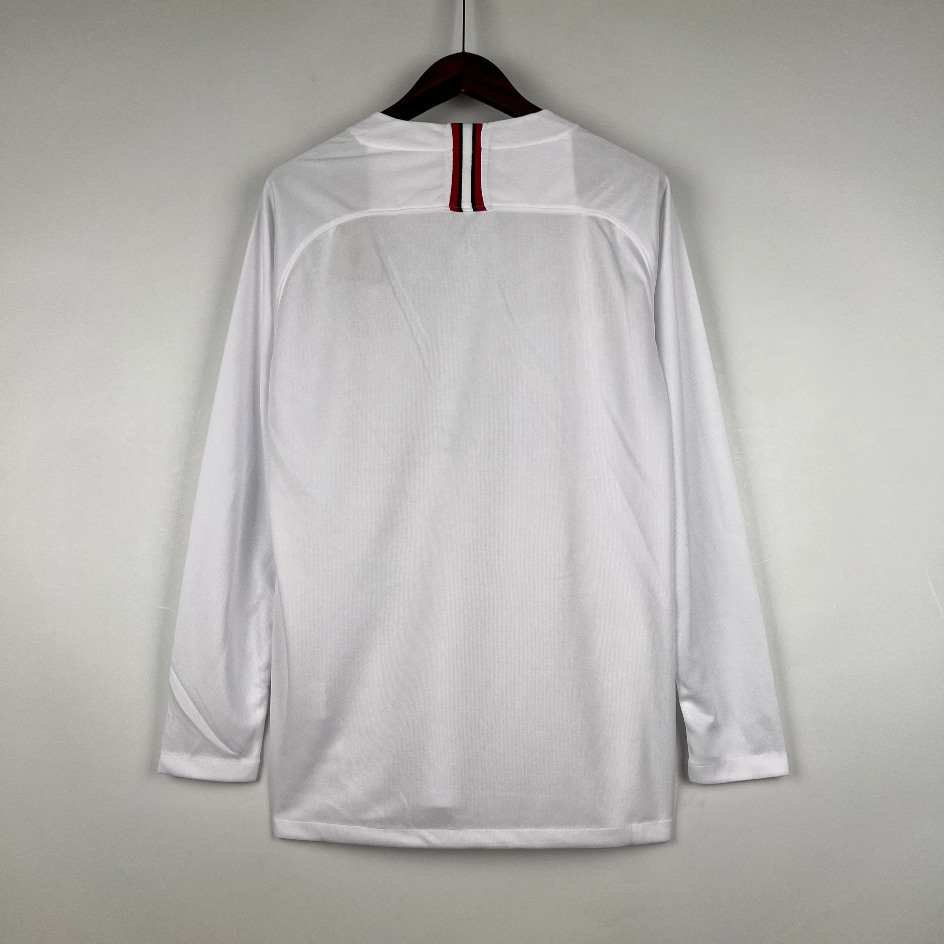 Camiseta retro de manga larga del PSG 18/19, color negro
