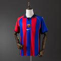 Camiseta retro del Barcelona 01/02