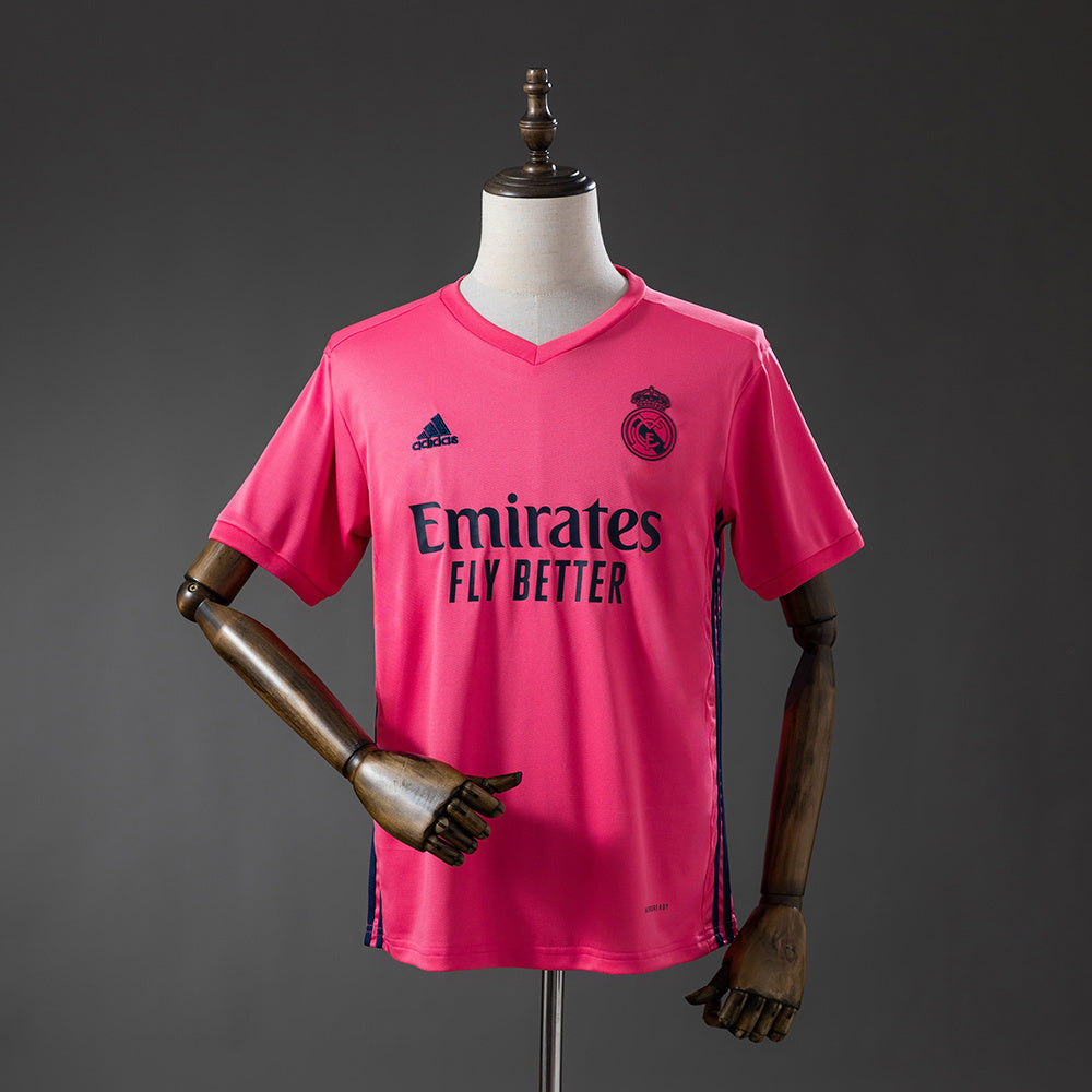 Camiseta retro visitante del Real Madrid 20/21
