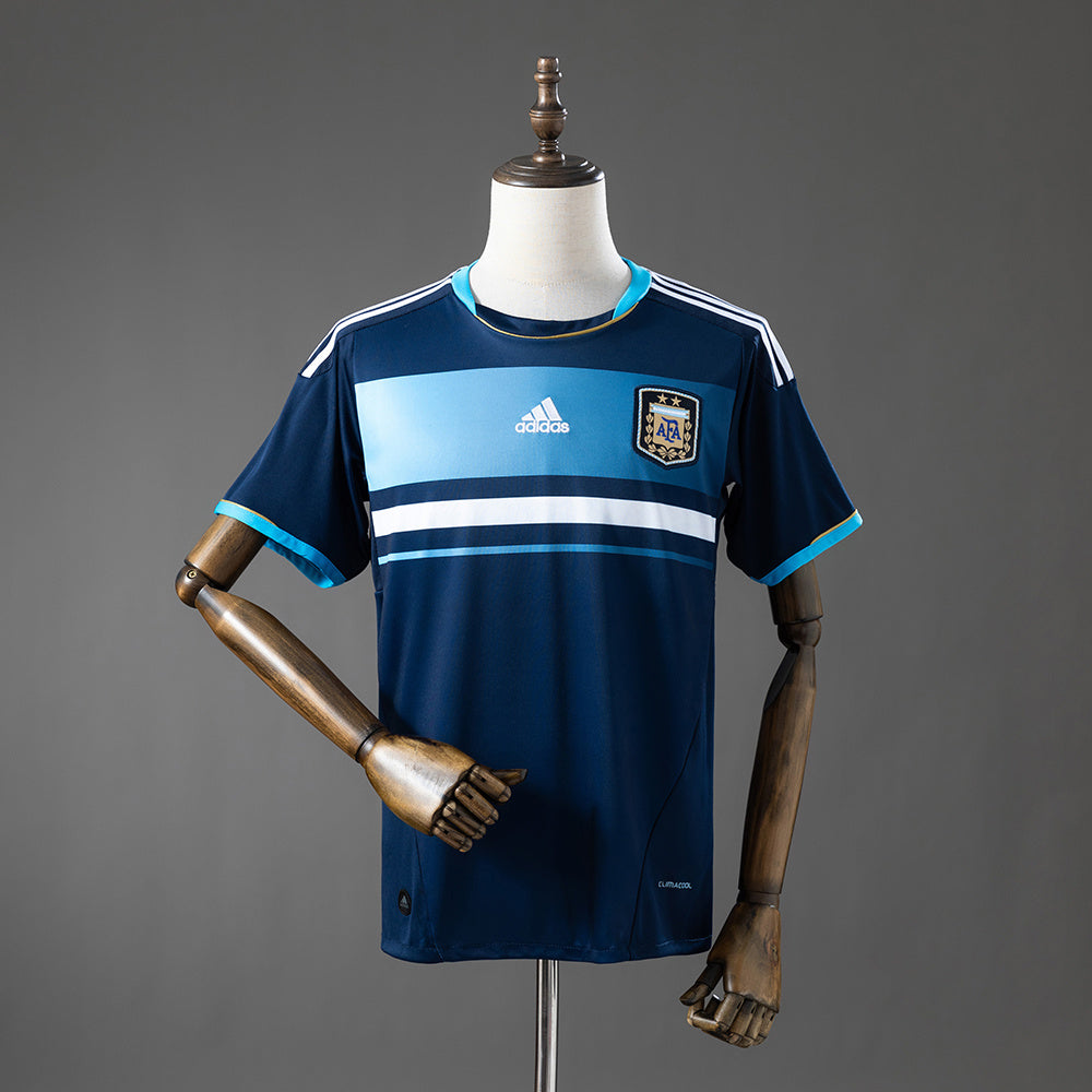 Camiseta retro de visitante de Argentina 2011