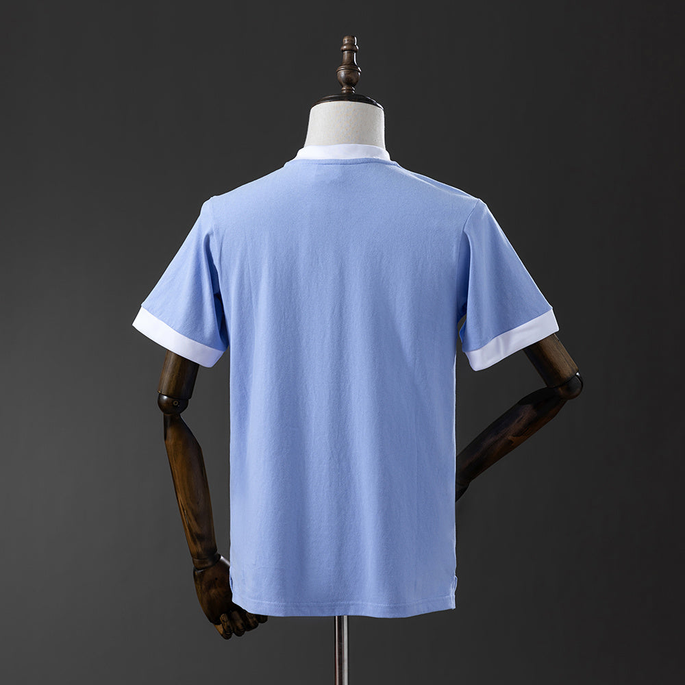 Camiseta retro del Manchester City de 1972