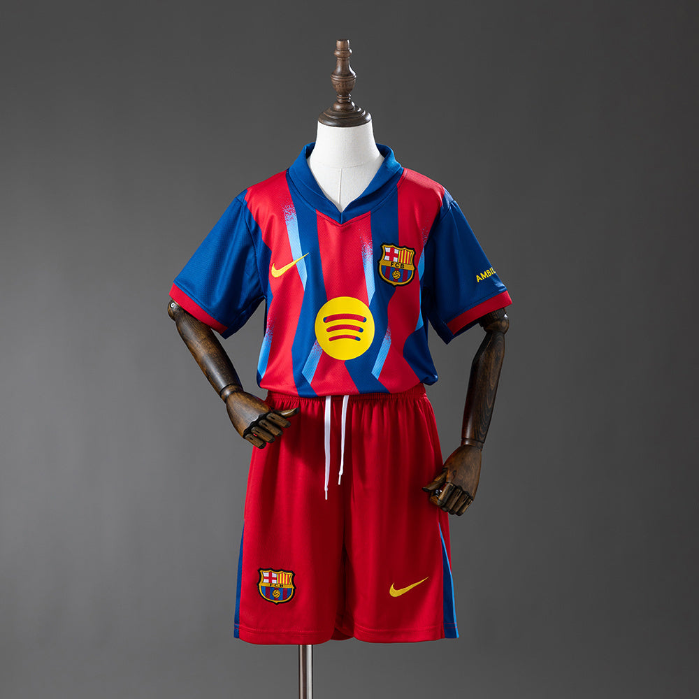 Camiseta infantil del FC Barcelona 25/26, cuarta equipación visitante