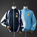 Chaqueta cortavientos reversible del Real Madrid - Azul marino y azul cielo
