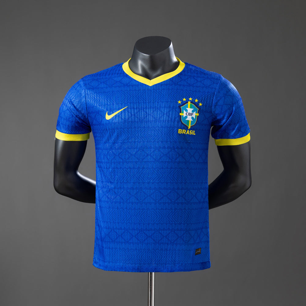 Camiseta azul de edición especial para jugador de Brasil 26/27