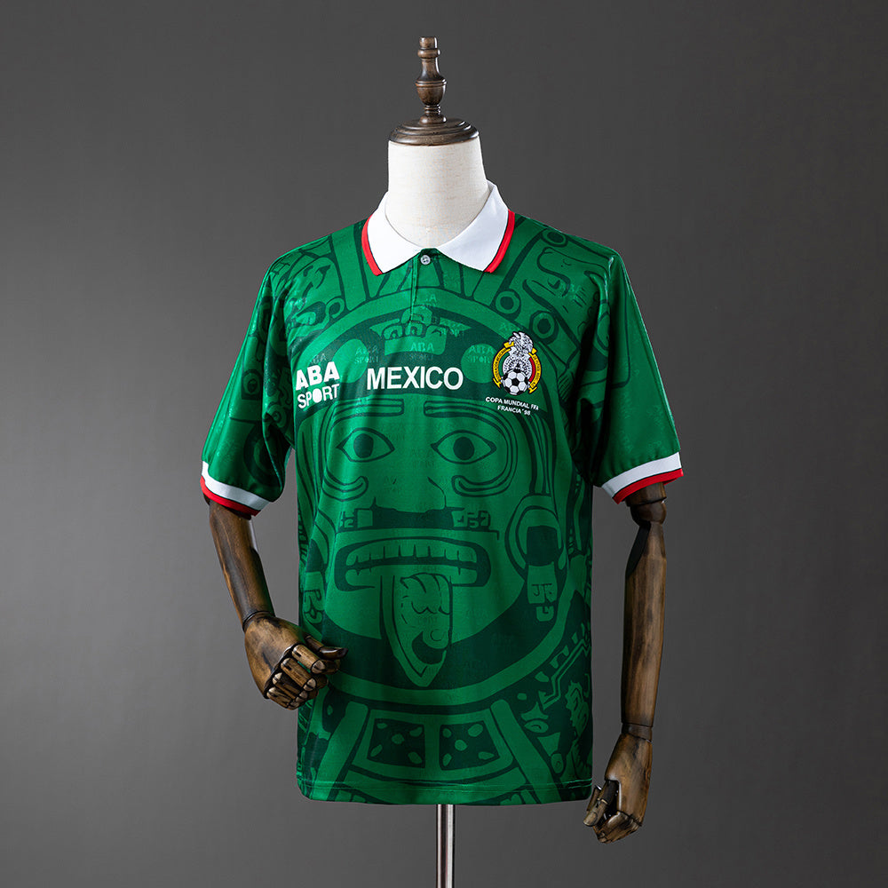 Camiseta retro mexicana de 1998, tallas S-XXL