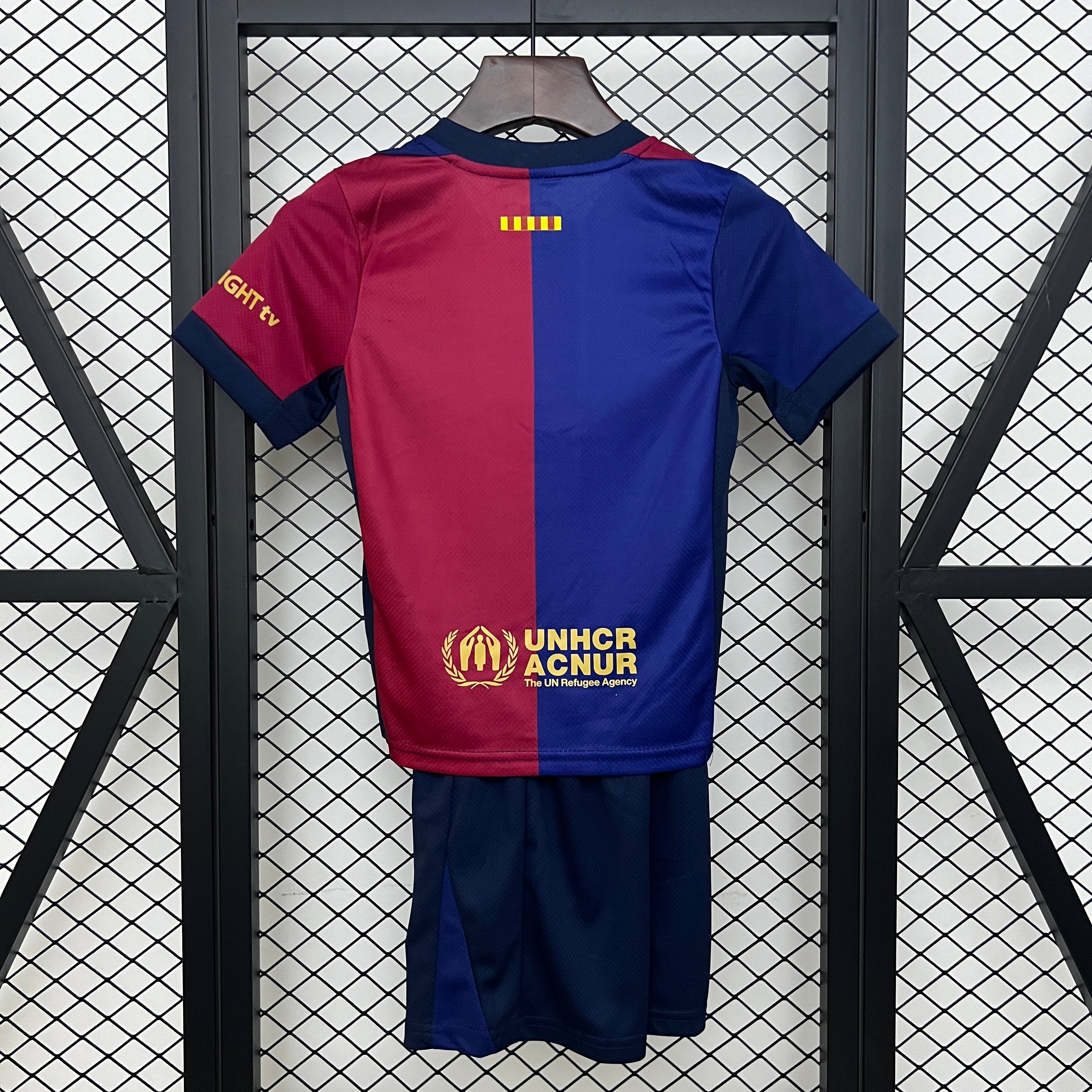 Camiseta infantil Barcelona de la temporada 25/26