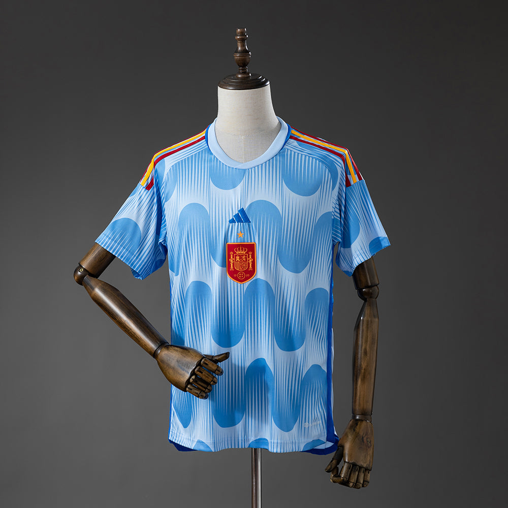 Camiseta retro de visitante de España 2022
