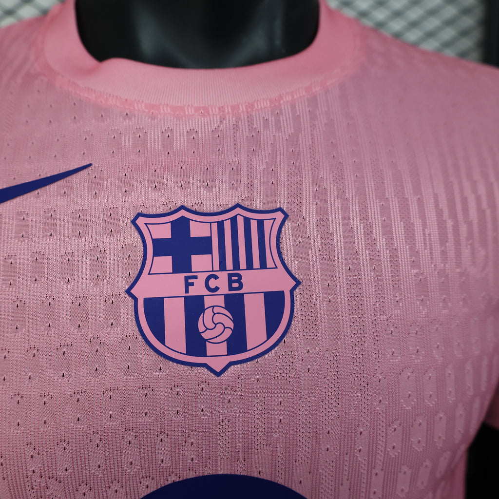 Camiseta de jugador Barcelona rosa