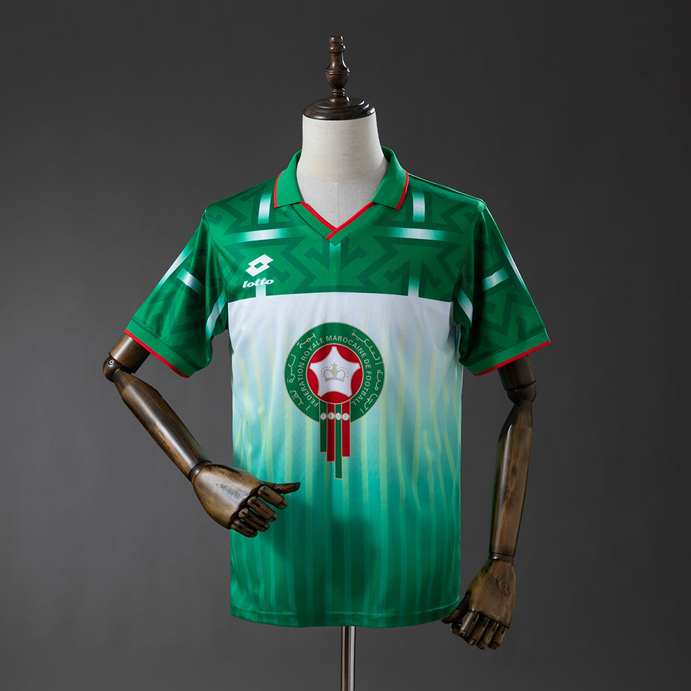 Camiseta retro de visitante de Marruecos 1994