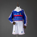 Camiseta infantil retro de manga larga de la selección francesa de 1998