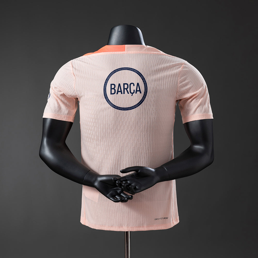 Camiseta de entrenamiento previo al partido del Barcelona 25/26, versión jugador