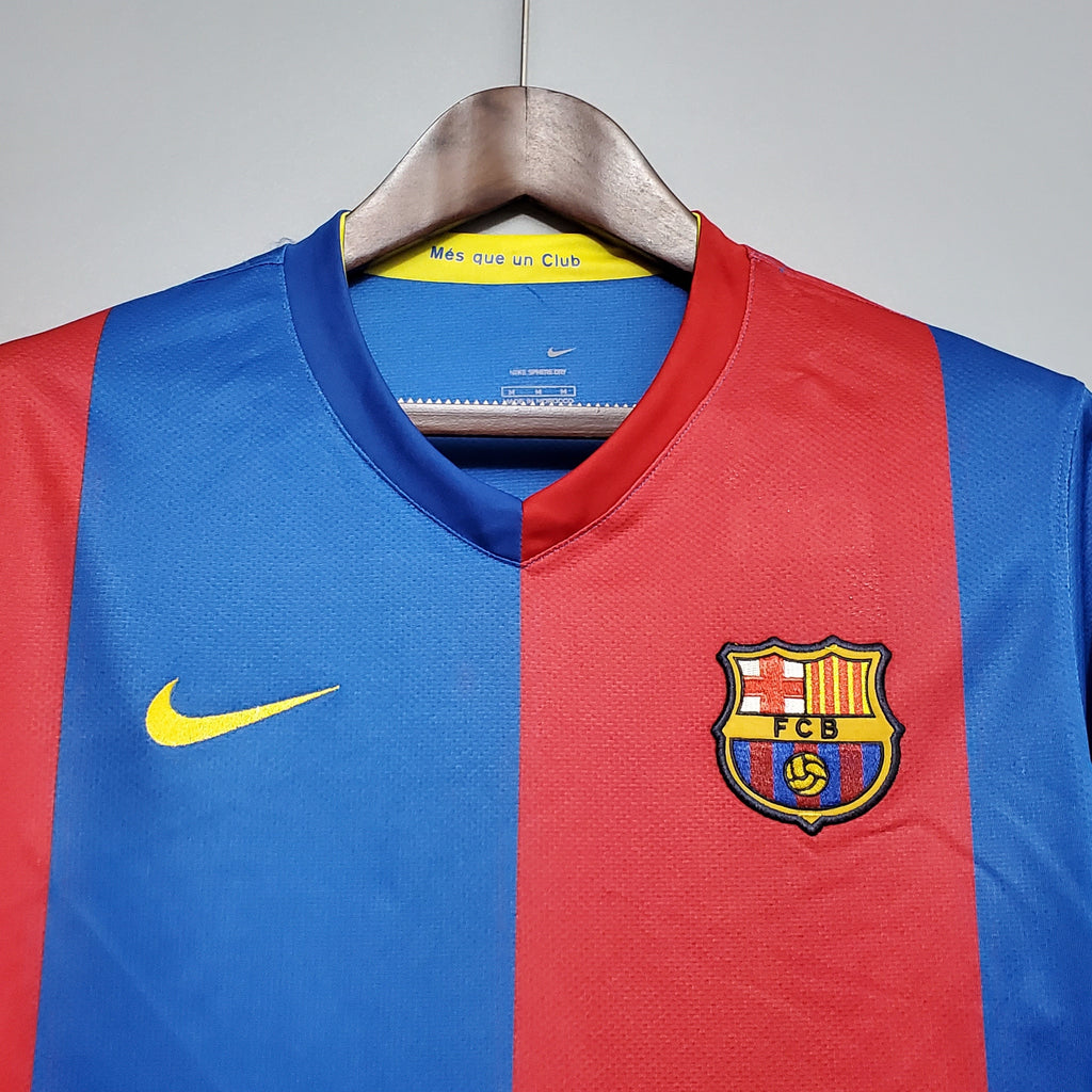 Camiseta retro del Barcelona 06/07 de manga larga