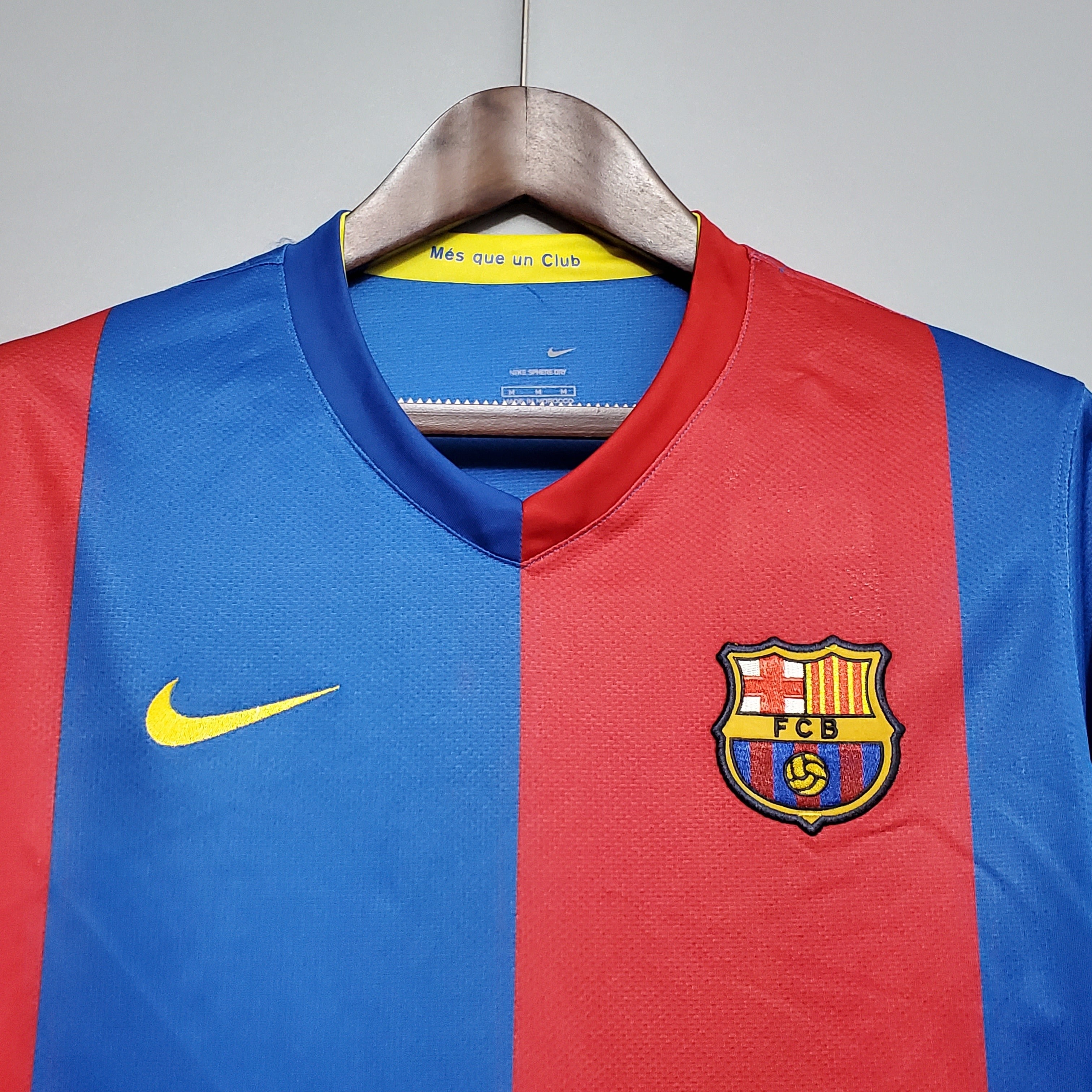 Camiseta retro del Barcelona 06/07 de manga larga