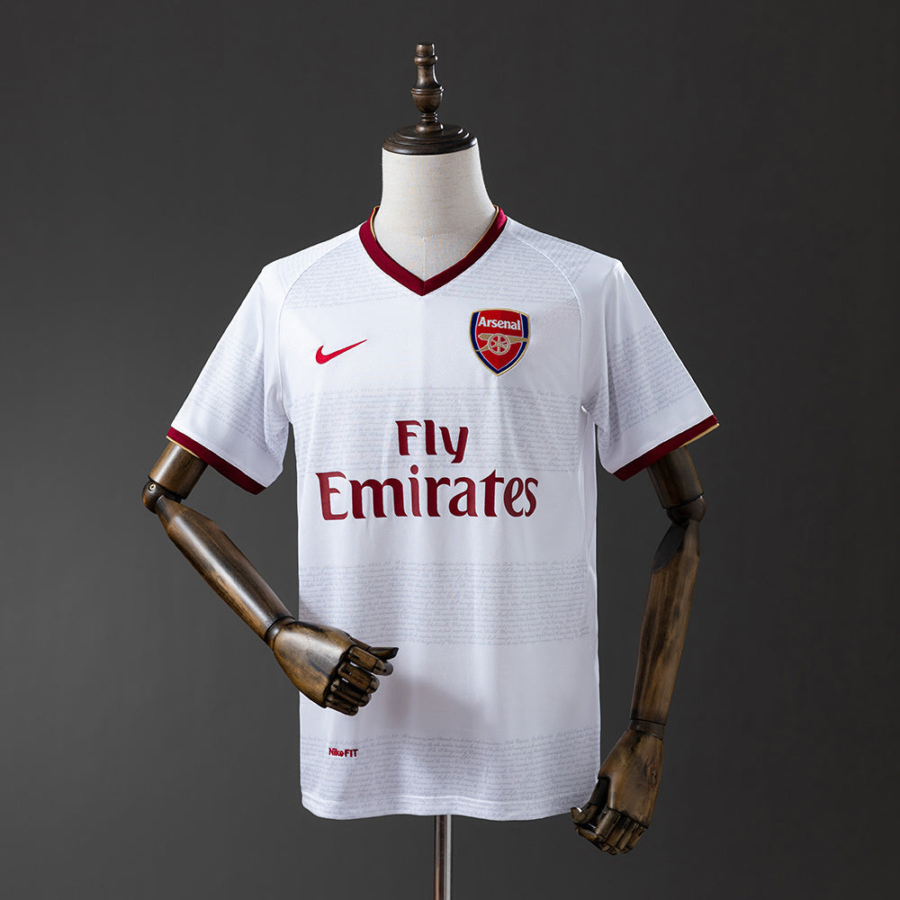 Camiseta retro del Arsenal 07/08 de visitante