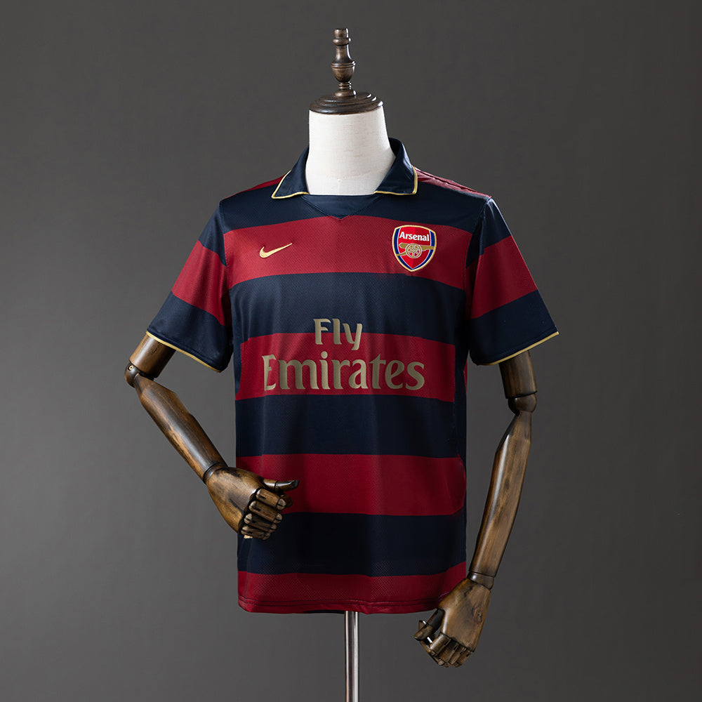 Camiseta retro de visitante del Arsenal 2007/08