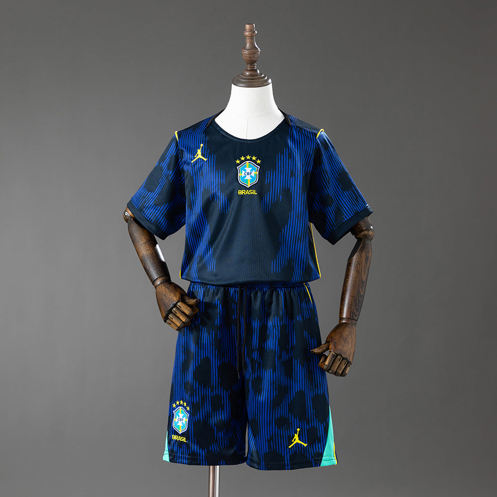 Camiseta infantil de visitante de Brasil 2026