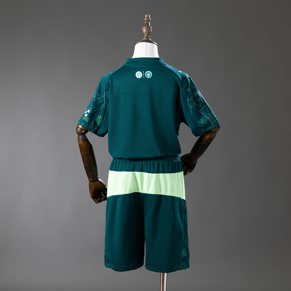 Camiseta infantil del Manchester City, cuarta equipación visitante, temporada 25/26