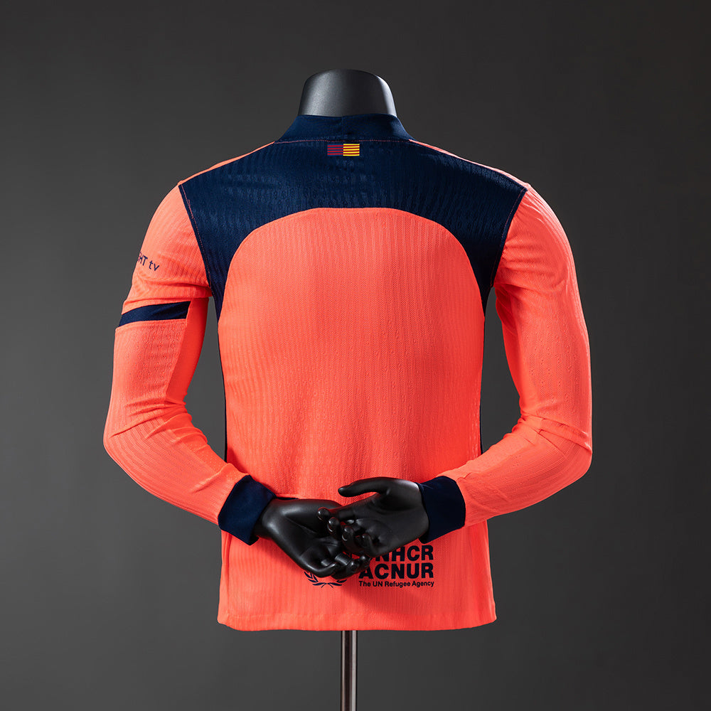 Camiseta de manga larga del Barcelona 25/26 (tercera equipación visitante) - Versión jugador