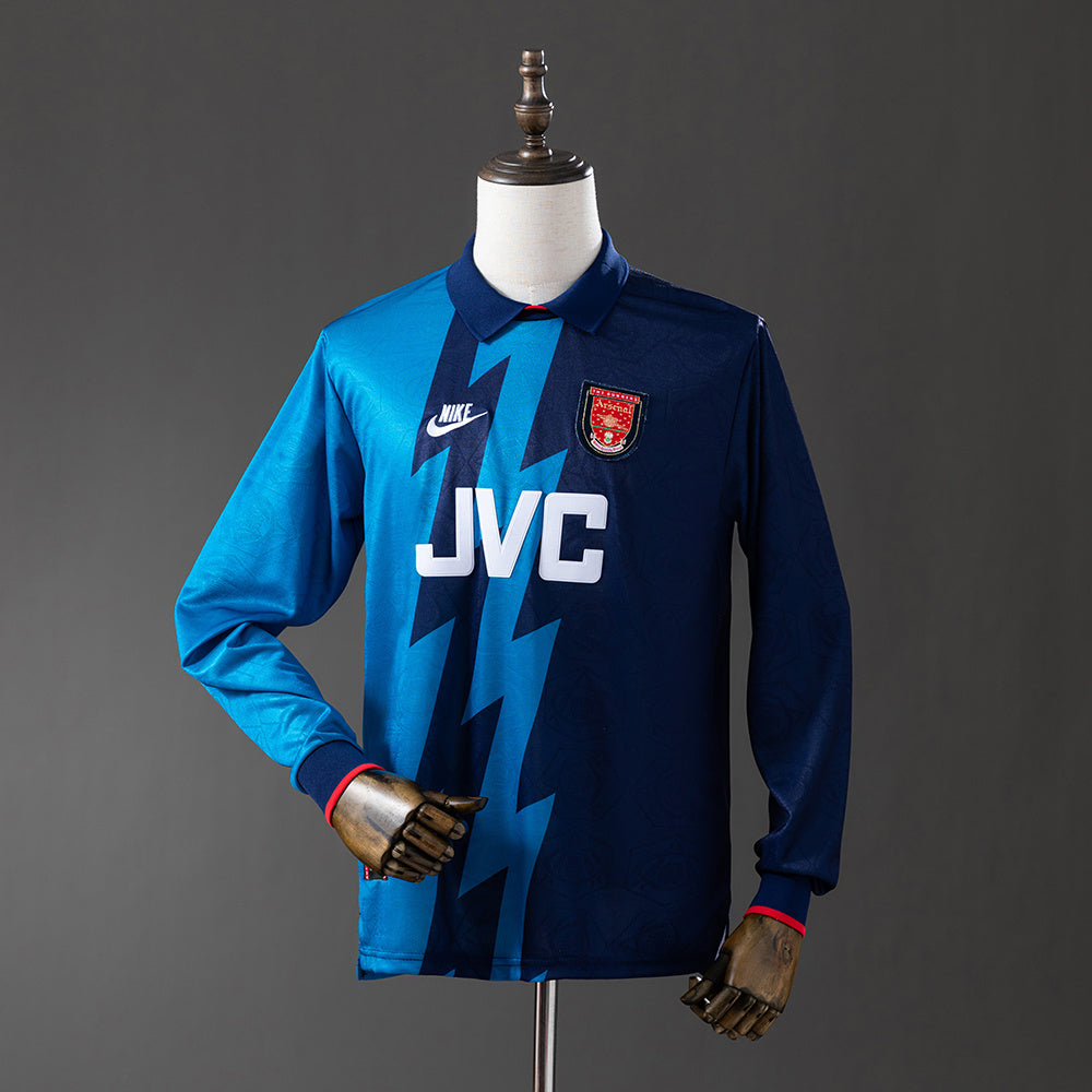 Camiseta retro de manga larga del Arsenal 95/96 (visitante)