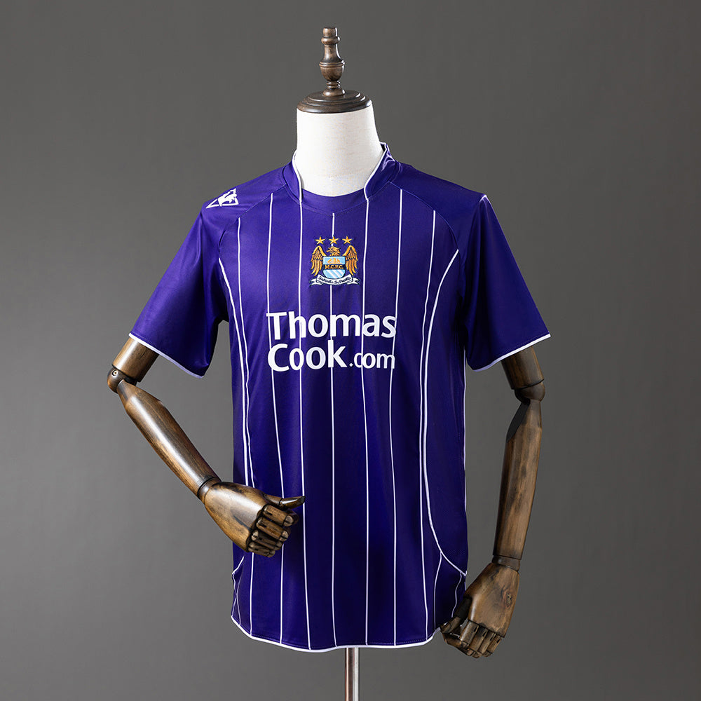 Camiseta retro visitante del Manchester City 07/08