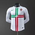 Camiseta retro de manga larga de Portugal 2012, versión jugador