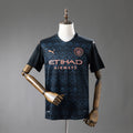 Camiseta retro visitante del Manchester City 20/21