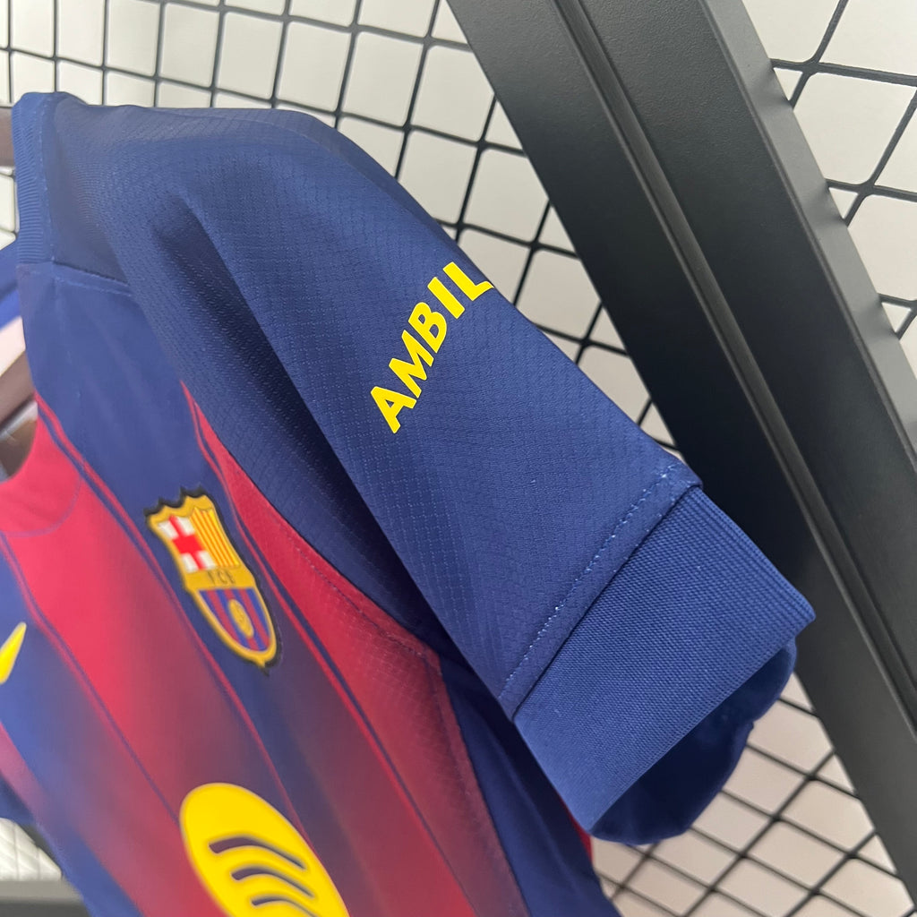 Camiseta de local del Barcelona para mujer, temporada 25/26