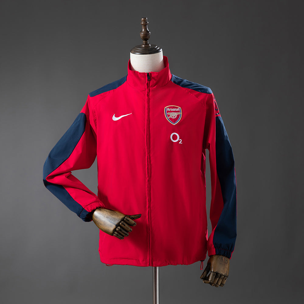 Cortavientos Arsenal 04/05 - Rojo