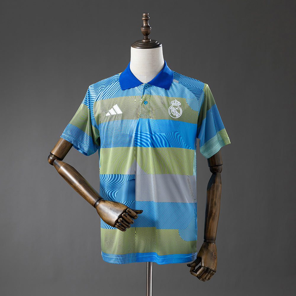Polo Real Madrid 25/26 - Rayas verdes