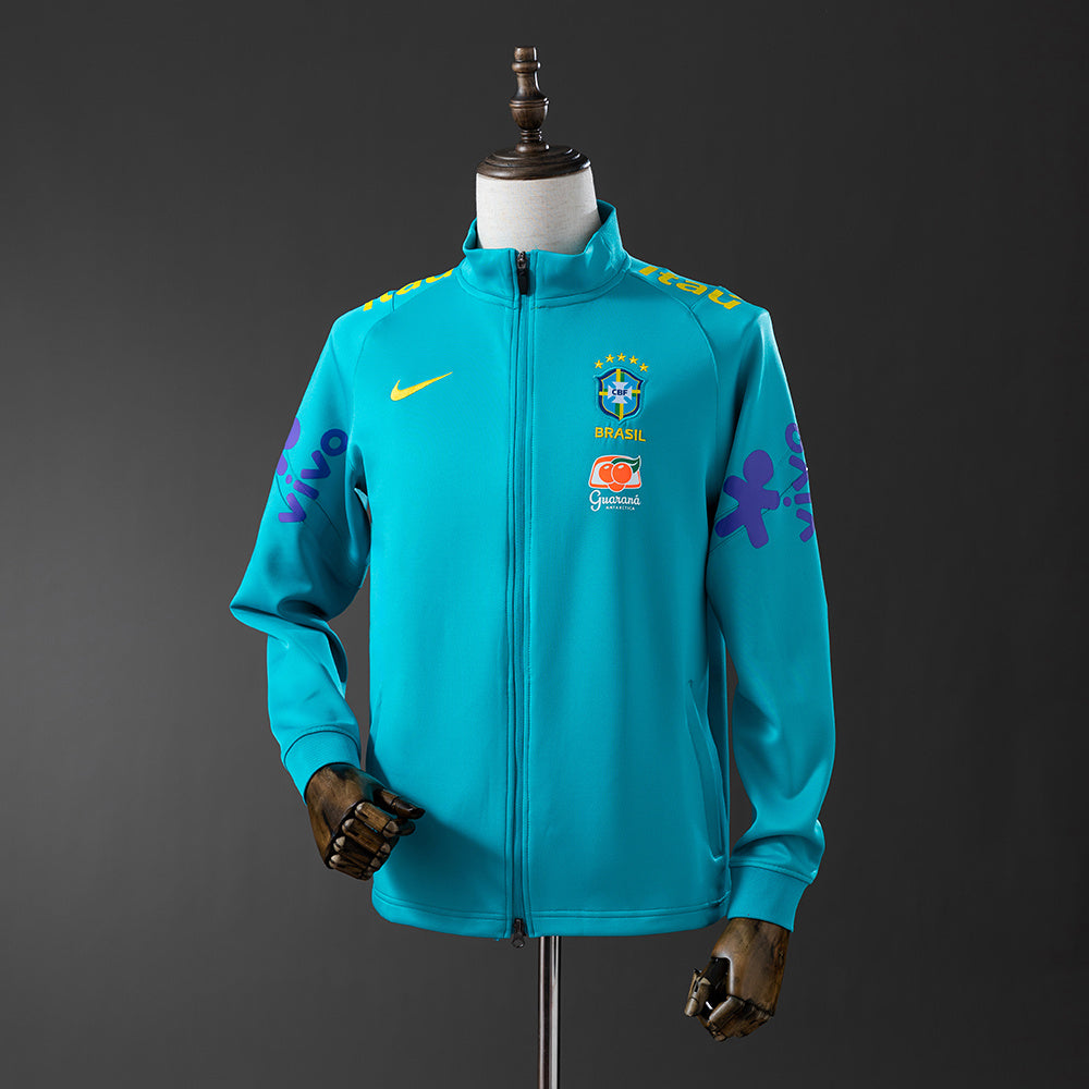 Brasil 22/23 Chaqueta azul lago