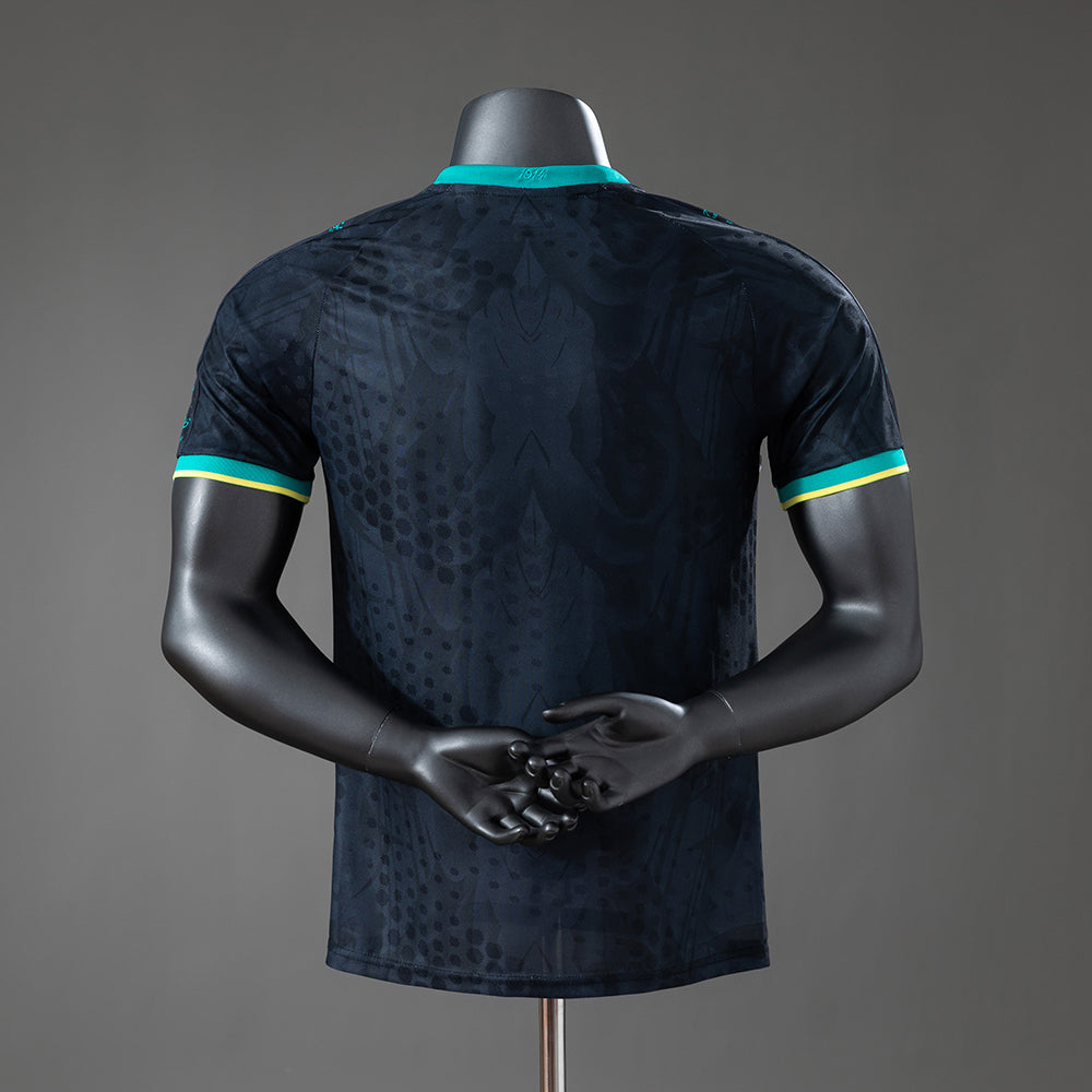 Camiseta de edición especial para el Mundial de Brasil 2026 - Versión jugadora, color negro