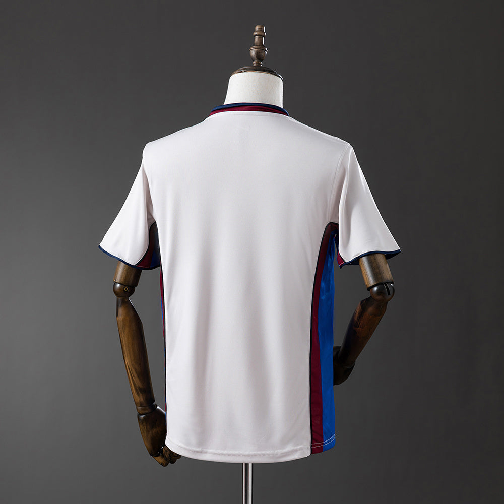 Camiseta retro del Barcelona 98/99 de visitante