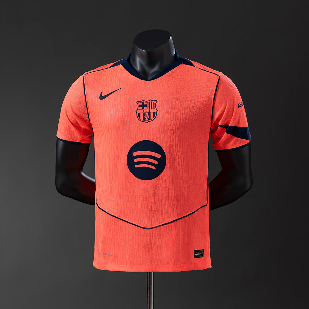 Camiseta de visitante del Barcelona 25/26, versión jugador