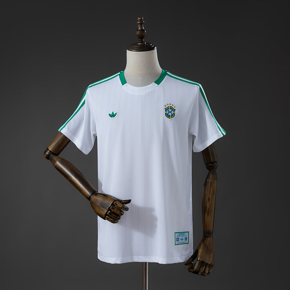 Camiseta Brazil Terrace Icons Blanca