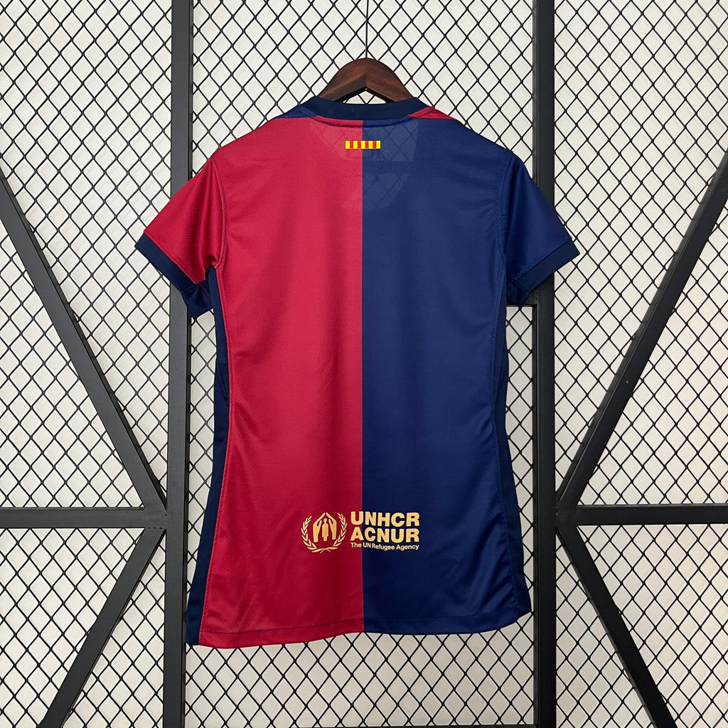 Camiseta de local del Barcelona para mujer, temporada 24/25
