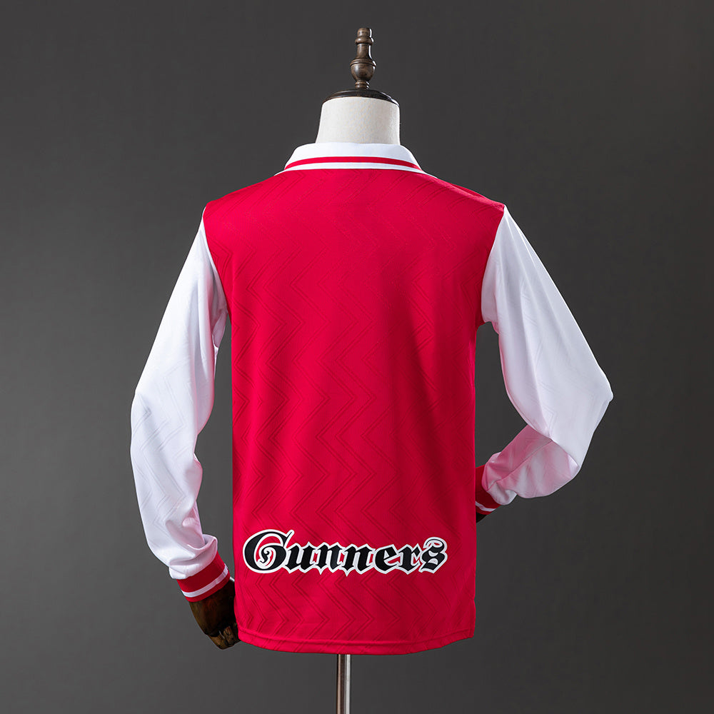 Camiseta retro de manga larga del Arsenal 96/97