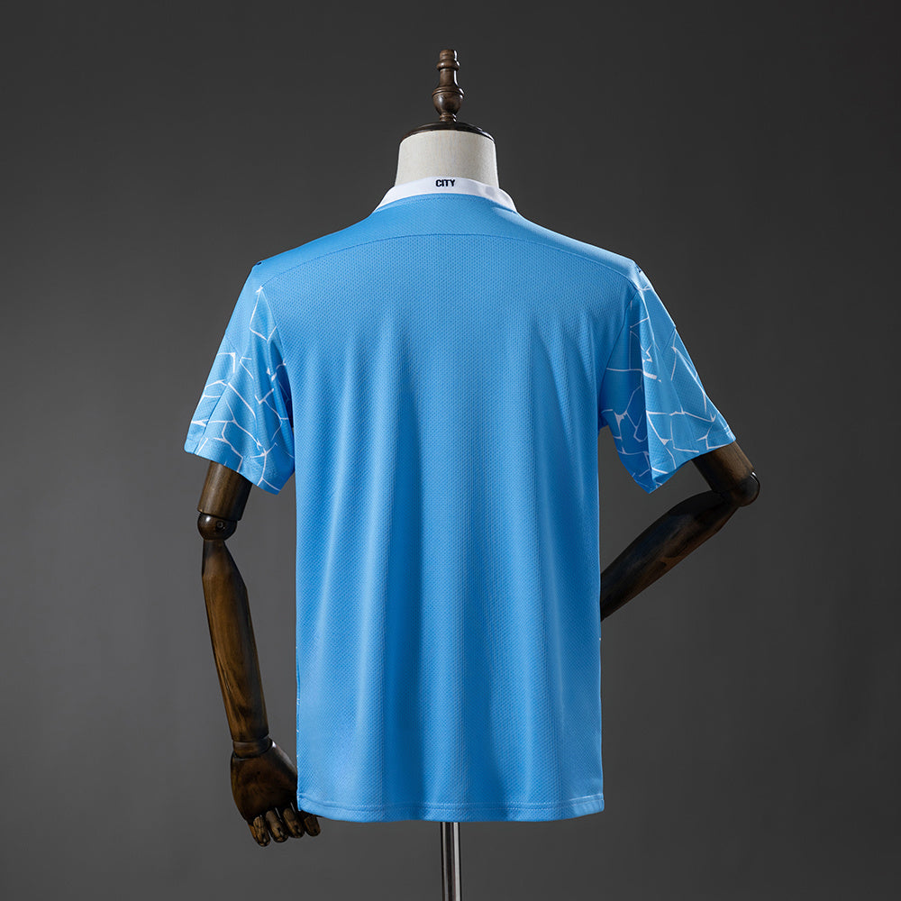 Camiseta retro de local del Manchester City 20/21