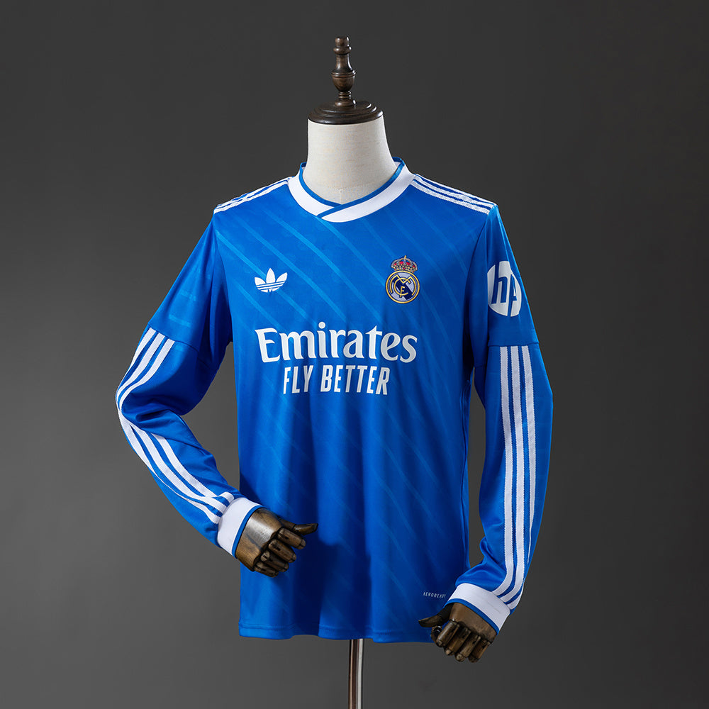 Camiseta de manga larga de visitante del Real Madrid 25/26