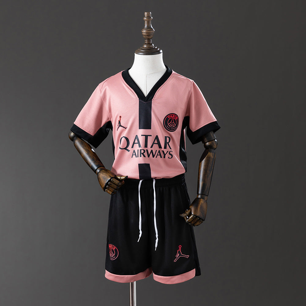 Camiseta de visitante del PSG para niños, temporada 24/25