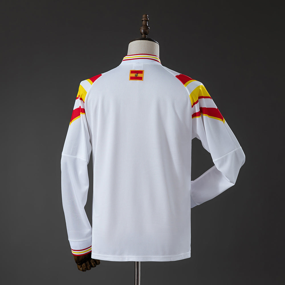 Camiseta retro de manga larga de España 1996