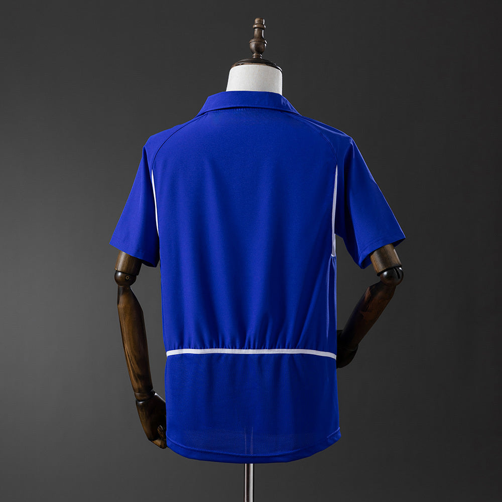 Camiseta retro de visitante de Brasil 2002