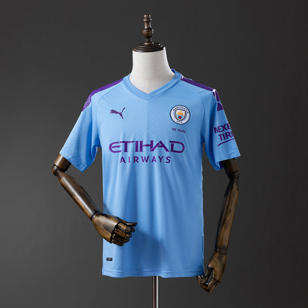 Camiseta retro del Manchester City 19/20 (local)