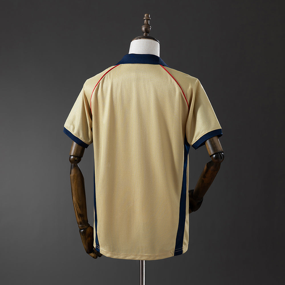 Camiseta retro de visitante del Arsenal 01/02