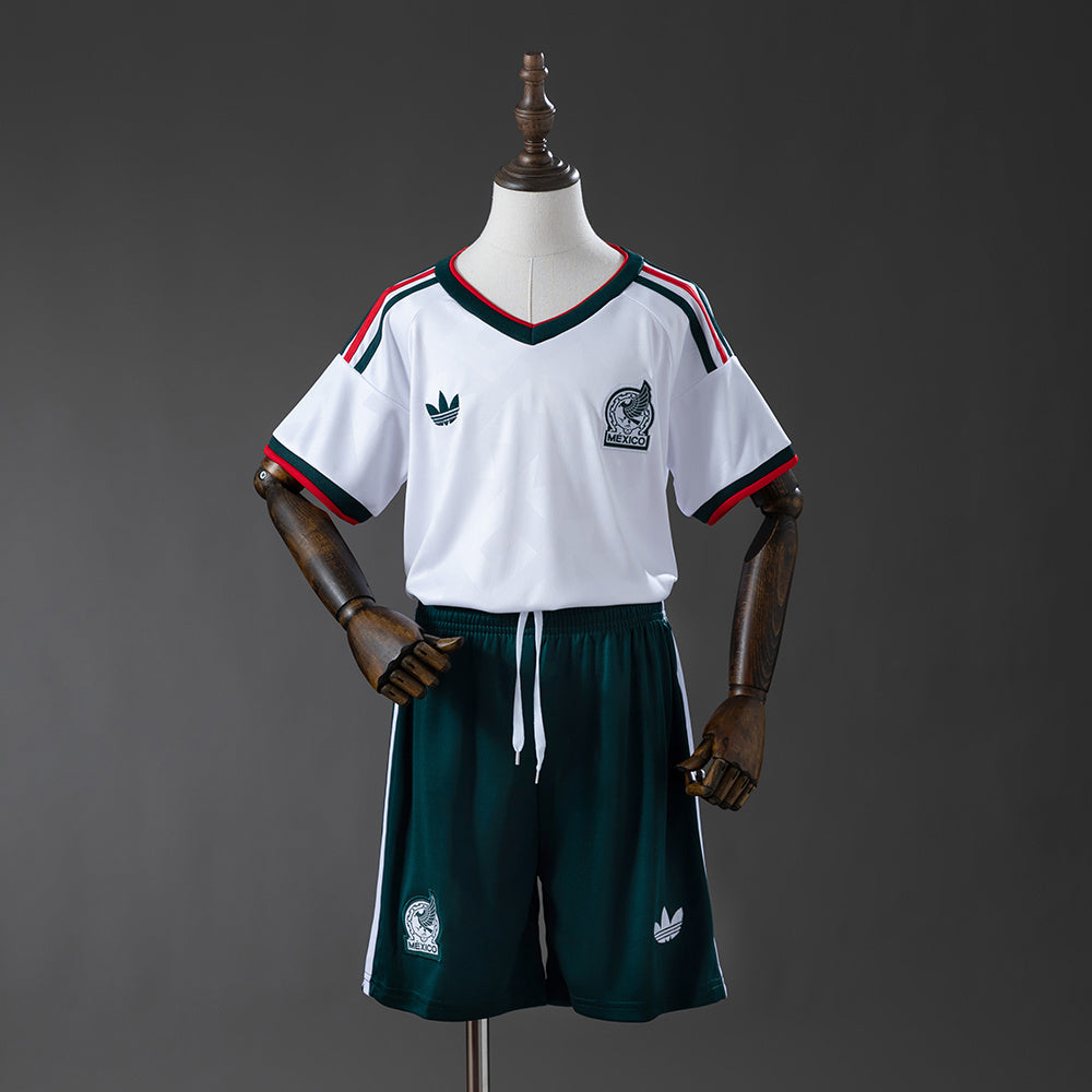Camiseta infantil de visitante de México 2026