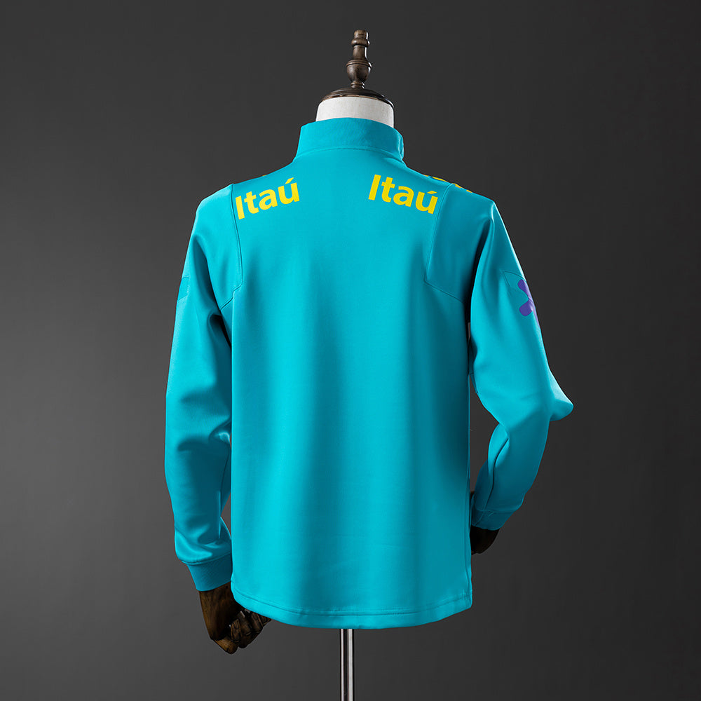 Brasil 22/23 Chaqueta azul lago