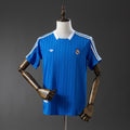 Camiseta azul estilo retro del Real Madrid 25/26