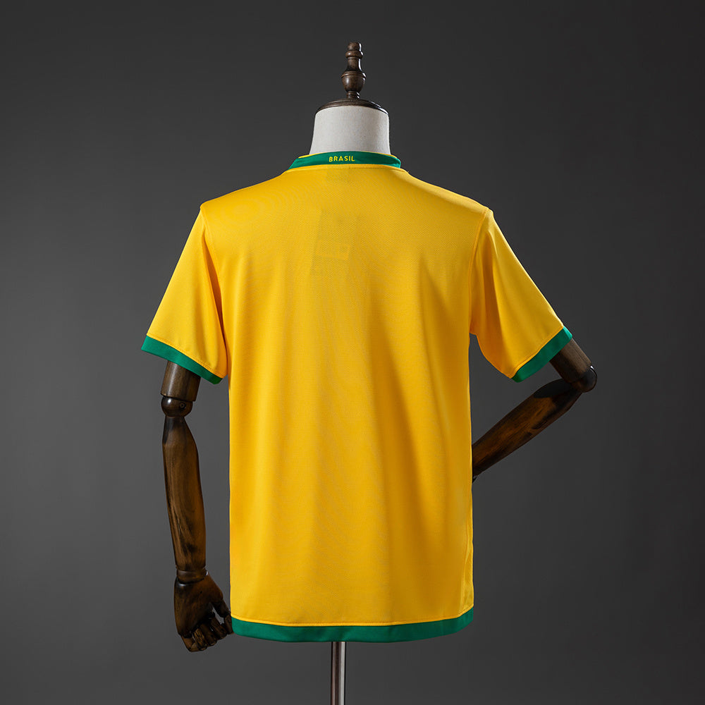 Camiseta retro de local de Brasil 2018